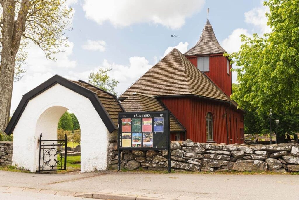 Dop i Råda kyrka, Mölnlycke nära Göteborg