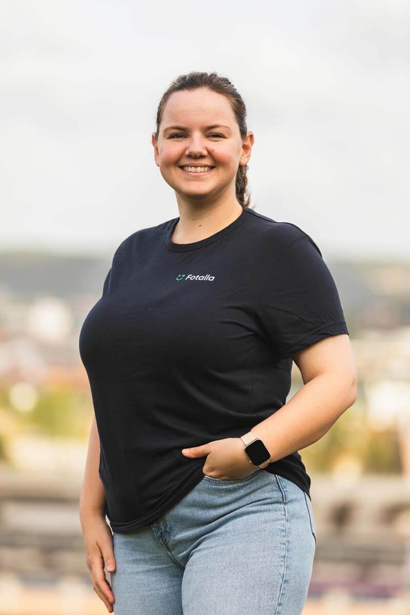 Porträttbild av Béatrice