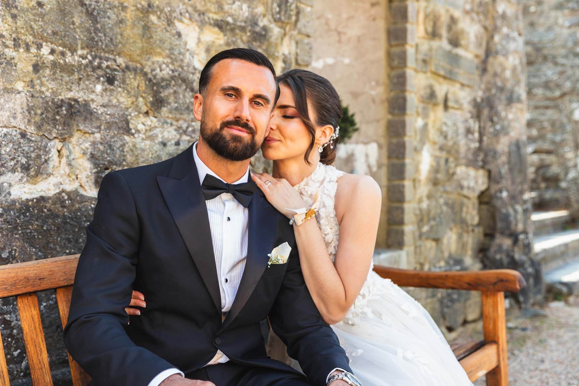 Bröllopsporträtt i Mölndal.