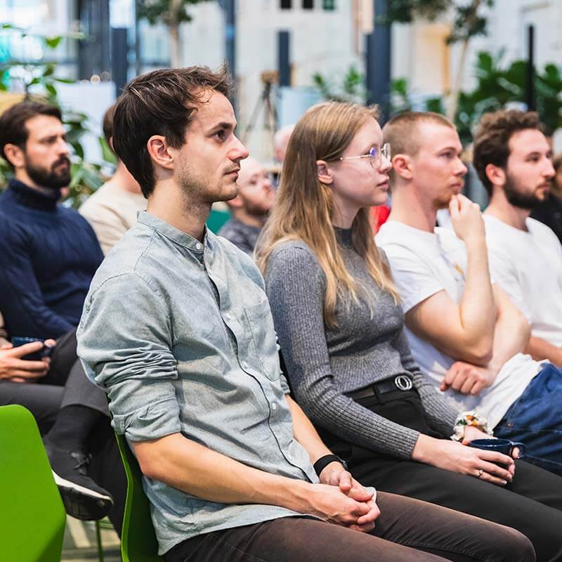 Eventfotograf för företag, föreläsning fångat i bild av fotograf.