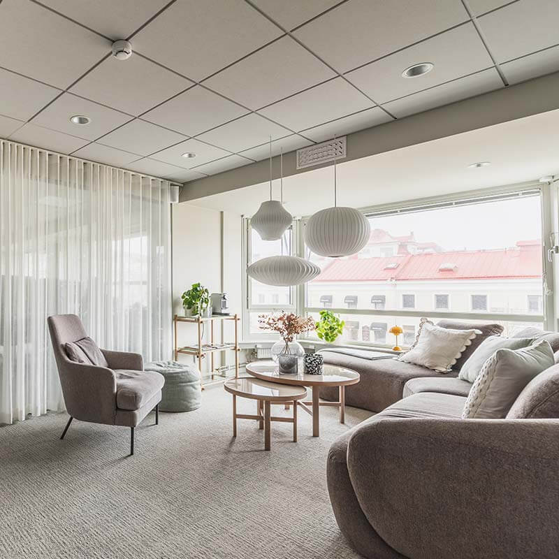 Interiörfotografering för företag, visa upp företagets miljö och lokaler i bilder.