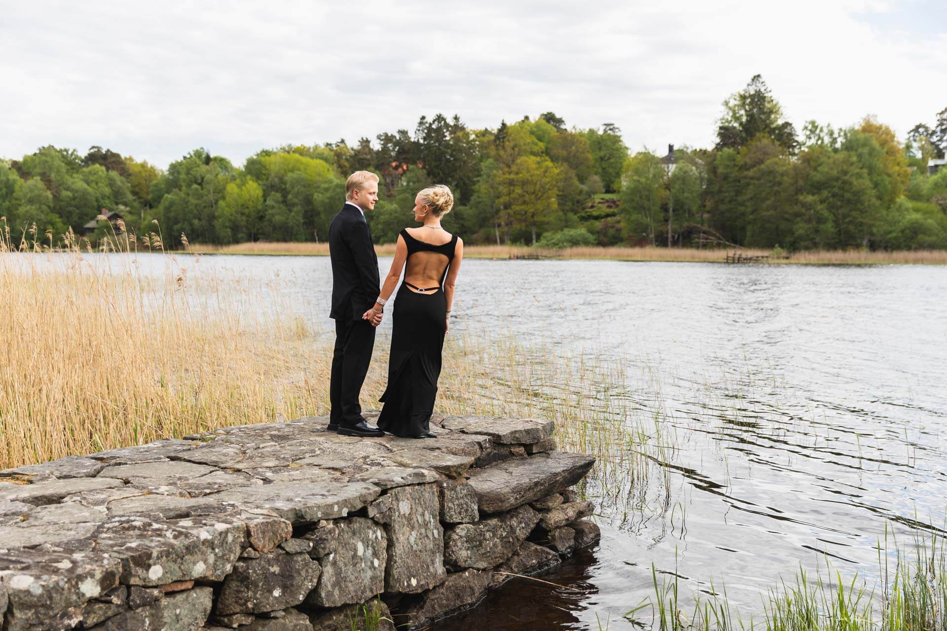 Studentfotografering vid Råda Säteri i Mölnlycke