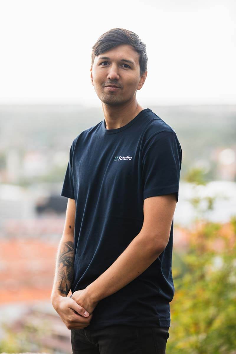 Porträttbild av Daniel